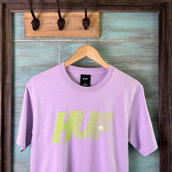 🎉HP🔥 HUF Worldwide Dirtbag Crew Logo T-Shirt - Picture 2 of 9
